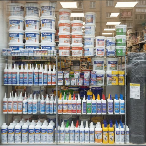 Можем предоставить обширный выбор строительной химии